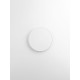 Sandy White Aluminiun & Acrylic LED 12W Watt 230 Volt 850Lm 3000K IP20 D: 20 W: 3.9 H: 20cm 9248160