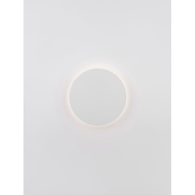 Sandy White Aluminiun & Acrylic LED 12W Watt 230 Volt 850Lm 3000K IP20 D: 20 W: 3.9 H: 20cm 9248160