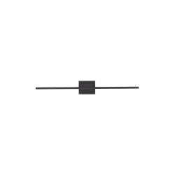 Sandy Black Aluminiun & Acrylic LED 21 Watt 230 Volt 1200Lm 3000K IP20 L:90.5 W: 6.9 H: 11.8 cm 9267019
