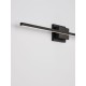 Sandy Black Aluminiun & Acrylic LED 21 Watt 230 Volt 1200Lm 3000K IP20 L:90.5 W: 6.9 H: 11.8 cm 9267019