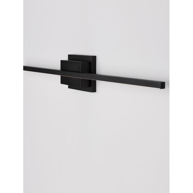 Sandy Black Aluminiun & Acrylic LED 21 Watt 230 Volt 1200Lm 3000K IP20 L:90.5 W: 6.9 H: 11.8 cm 9267019