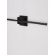 Sandy Black Aluminiun & Acrylic LED 21 Watt 230 Volt 1200Lm 3000K IP20 L:90.5 W: 6.9 H: 11.8 cm 9267019