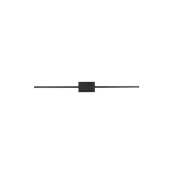 Sandy Black Aluminiun & Acrylic LED 28.5 Watt 230 Volt 1750Lm 3000K IP20 L: 120.5 W: 6.9 H: 11.8 cm 9267020