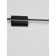 Sandy Black Aluminiun & Acrylic LED 28.5 Watt 230 Volt 1750Lm 3000K IP20 L: 120.5 W: 6.9 H: 11.8 cm 9267020