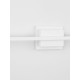 Sandy White Aluminiun & Acrylic LED 12.5 Watt 230 Volt 750Lm 3000K IP20 L:60.5 W: 6.9 H: 11.8 cm 9267021