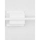 Sandy White Aluminiun & Acrylic LED 12.5 Watt 230 Volt 750Lm 3000K IP20 L:60.5 W: 6.9 H: 11.8 cm 9267021