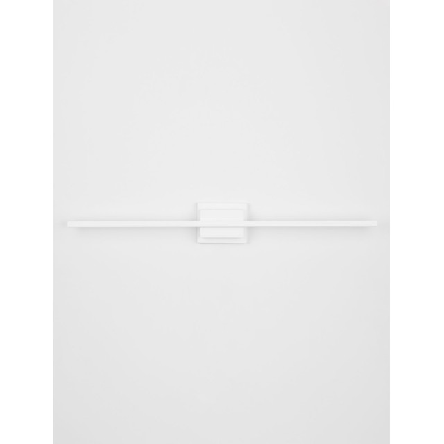 Sandy White Aluminiun & Acrylic LED 12.5 Watt 230 Volt 750Lm 3000K IP20 L:60.5 W: 6.9 H: 11.8 cm 9267022