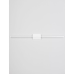 Sandy White Aluminiun & Acrylic LED 28.5 Watt 230 Volt 1750Lm 3000K IP20 L: 120.5 W: 6.9 H: 11.8 cm 9267023