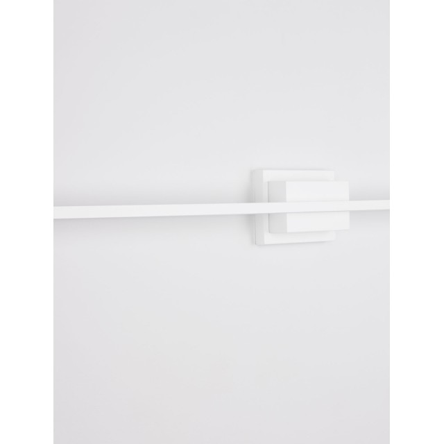 Sandy White Aluminiun & Acrylic LED 28.5 Watt 230 Volt 1750Lm 3000K IP20 L: 120.5 W: 6.9 H: 11.8 cm 9267023