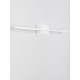 Sandy White Aluminiun & Acrylic LED 28.5 Watt 230 Volt 1750Lm 3000K IP20 L: 120.5 W: 6.9 H: 11.8 cm 9267023