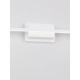 Sandy White Aluminiun & Acrylic LED 28.5 Watt 230 Volt 1750Lm 3000K IP20 L: 120.5 W: 6.9 H: 11.8 cm 9267023