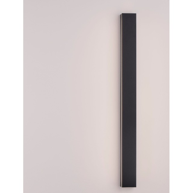Sandy Black Aluminiun & Acrylic LED 21 Watt 230 Volt 1100Lm 3000K IP20 L: 5 W: 4.2 H: 60 cm 9267106