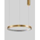 Antique Gold Brass Aluminium & Acrylic LED 37 Watt 230 Volt 2264Lm 3000 IP20 D: 60 H1: 4 H2: 120 cm 9285601
