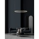 Brushed Gold Aluminum & Acrylic LED 36 Watt 230 Volt 1980Lm 3000K IP20 D: 60 H: 200 cm 9345602