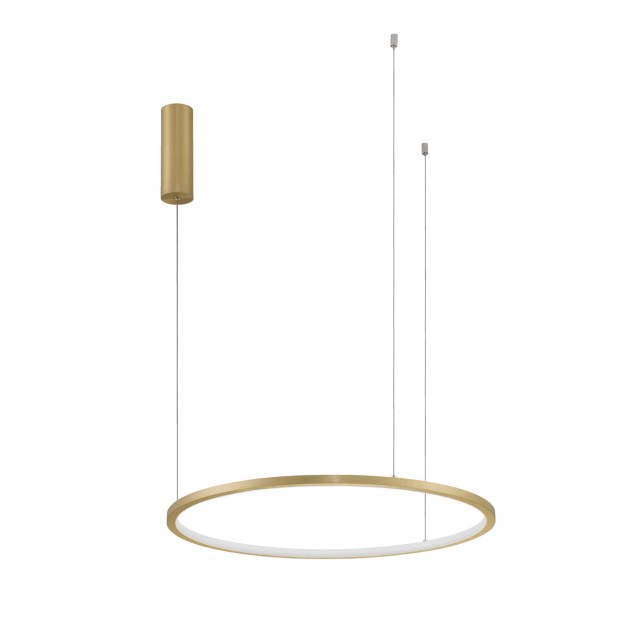 Brushed Gold Aluminum & Acrylic LED 36 Watt 230 Volt 1980Lm 3000K IP20 D: 60 H: 200 cm 9345602