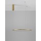 Brushed Gold Aluminum & Acrylic LED 36 Watt 230 Volt 1980Lm 3000K IP20 D: 60 H: 200 cm 9345602