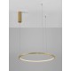 Brushed Gold Aluminum & Acrylic LED 36 Watt 230 Volt 1980Lm 3000K IP20 D: 60 H: 200 cm 9345602