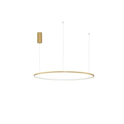 Brushed Gold Aluminum & Acrylic LED 58 Watt 230 Volt 3132Lm 3000K IP20 D: 100 H: 200 cm 9345610