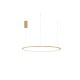 Brushed Gold Aluminum & Acrylic LED 58 Watt 230 Volt 3132Lm 3000K IP20 D: 100 H: 200 cm 9345610
