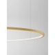 Brushed Gold Aluminum & Acrylic LED 58 Watt 230 Volt 3132Lm 3000K IP20 D: 100 H: 200 cm 9345610