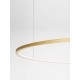Brushed Gold Aluminum & Acrylic LED 58 Watt 230 Volt 3132Lm 3000K IP20 D: 100 H: 200 cm 9345610