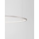 Bruched Champagne Silver Aluminum & Acrylic LED 58 Watt 230 Volt 3132Lm 3000K IP20 D:100 H: 200 cm 9345611