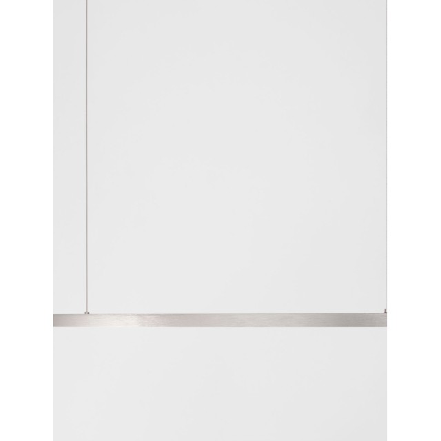 Bruched Champagne Silver Aluminum & Acrylic LED 58 Watt 230 Volt 3132Lm 3000K IP20 D:100 H: 200 cm 9345611