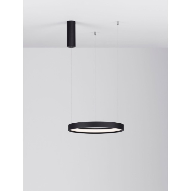 Sandy Black Aluminium & Acrylic LED 30 Watt 230 Volt 1080Lm 3000K IP20 D: 40 H: 150 cm 9345612