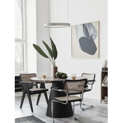 Bruched Champagne Silver Aluminium & Acrylic LED 30 Watt 230 Volt 1080Lm 3000K IP20 D: 40 H: 150 cm 9345614