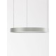 Bruched Champagne Silver Aluminium & Acrylic LED 30 Watt 230 Volt 1080Lm 3000K IP20 D: 40 H: 150 cm 9345614