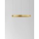 Brushed Gold Aluminium & Acrylic LED 30 Watt 230 Volt 1080Lm 3000K IP20 D: 40 H: 150 cm 9345615