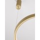 Brushed Gold Aluminium & Acrylic LED 30 Watt 230 Volt 1080Lm 3000K IP20 D: 40 H: 150 cm 9345615