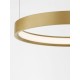 Brushed Gold Aluminium & Acrylic LED 30 Watt 230 Volt 1080Lm 3000K IP20 D: 40 H: 150 cm 9345615