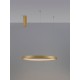 Brushed Gold Aluminium & Acrylic LED 42 Watt 230 Volt 1512Lm 3000K IP20 D: 60 H: 150 cm 9345619