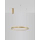 Brushed Gold Aluminium & Acrylic LED 42 Watt 230 Volt 1512Lm 3000K IP20 D: 60 H: 150 cm 9345619