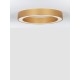 Brass gold Aluminium & Acrylic LED 50W 230 Volt 3317Lm 2700K - 4000K IP20 D1: 60 D2: 46 H:8 cm 9345634