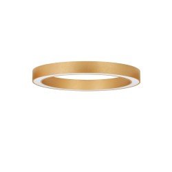 Brass Gold Aluminium & Acrylic LED 60 Watt 230 Volt 3427Lm 2700K - 4000K IP20 Included Remote Control D1: 80 D2: 66 H: 8 cm 9345637