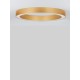 Brass Gold Aluminium & Acrylic LED 60 Watt 230 Volt 3427Lm 2700K - 4000K IP20 Included Remote Control D1: 80 D2: 66 H: 8 cm 9345637