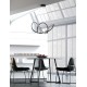 Sandy Black Aluminium & Acrylic LED 50 Watt 230 Volt 2158Lm 3000 IP20 D: 70 H: 120 cm 9348051