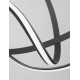 Sandy Black Aluminium & Acrylic LED 50 Watt 230 Volt 2158Lm 3000 IP20 D: 70 H: 120 cm 9348051