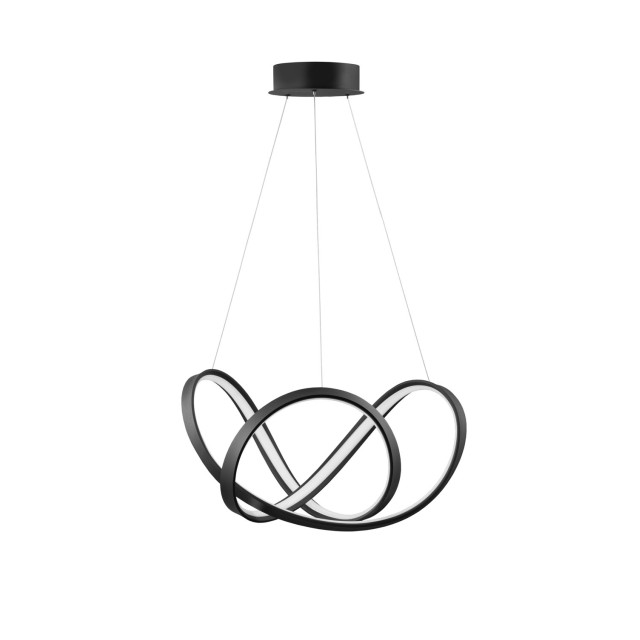 Sandy Black Aluminium & Acrylic LED 45 Watt 230 Volt 1720Lm 3000 IP20 D: 55 H: 120 cm 9348053