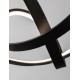 Sandy Black Aluminium & Acrylic LED 45 Watt 230 Volt 1720Lm 3000 IP20 D: 55 H: 120 cm 9348053