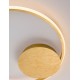 Gold Leaf Aluminium & Acrylic LED 32 Watt 230 Volt 2320Lm 3000 IP20 D: 50 H: 5 cm 9348071