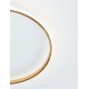 Gold Leaf Aluminium & Acrylic LED 32 Watt 230 Volt 2320Lm 3000 IP20 D: 50 H: 5 cm 9348071