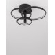 Sandy Black Aluminium & Acrylic LED 30 Watt 230 Volt 2300Lm 3000 IP20 D: 45 W: 35 H: 22 cm 9349063