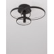 Sandy Black Aluminium & Acrylic LED 30 Watt 230 Volt 2300Lm 3000 IP20 D: 45 W: 35 H: 22 cm 9349063