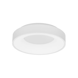 Sandy White Aluminium & Acrylic LED 30 Watt 230 Volt 1950Lm 3000 IP20 D: 38 H: 9 cm 9353830