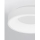 Sandy White Aluminium & Acrylic LED 30 Watt 230 Volt 1950Lm 3000 IP20 D: 38 H: 9 cm 9353830