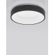 Sandy Black Aluminium & Acrylic LED 30 Watt 230 Volt 1950Lm 3000 IP20 D: 38 H: 9 cm 9353831