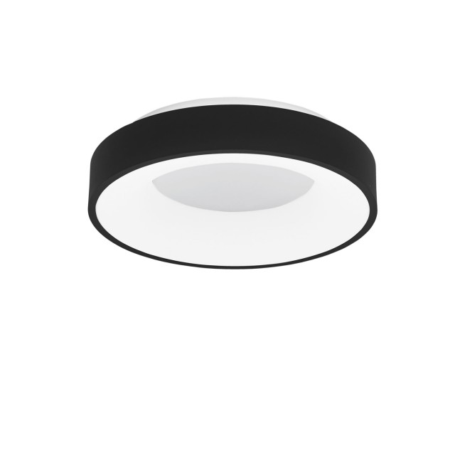 Sandy Black Aluminium & Acrylic LED 30 Watt 230 Volt 1950Lm 3000 IP20 D: 38 H: 9 cm 9353831